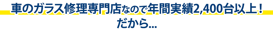 EXFEELE（エクスフィール）は年間実績2,400台以上！だから…